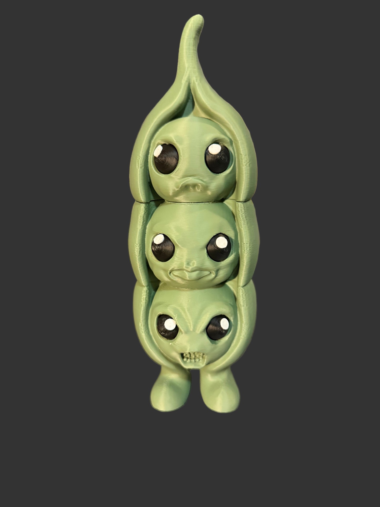 Tri-Emotion Pea Container