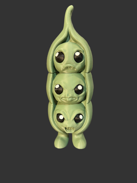Tri-Emotion Pea Container