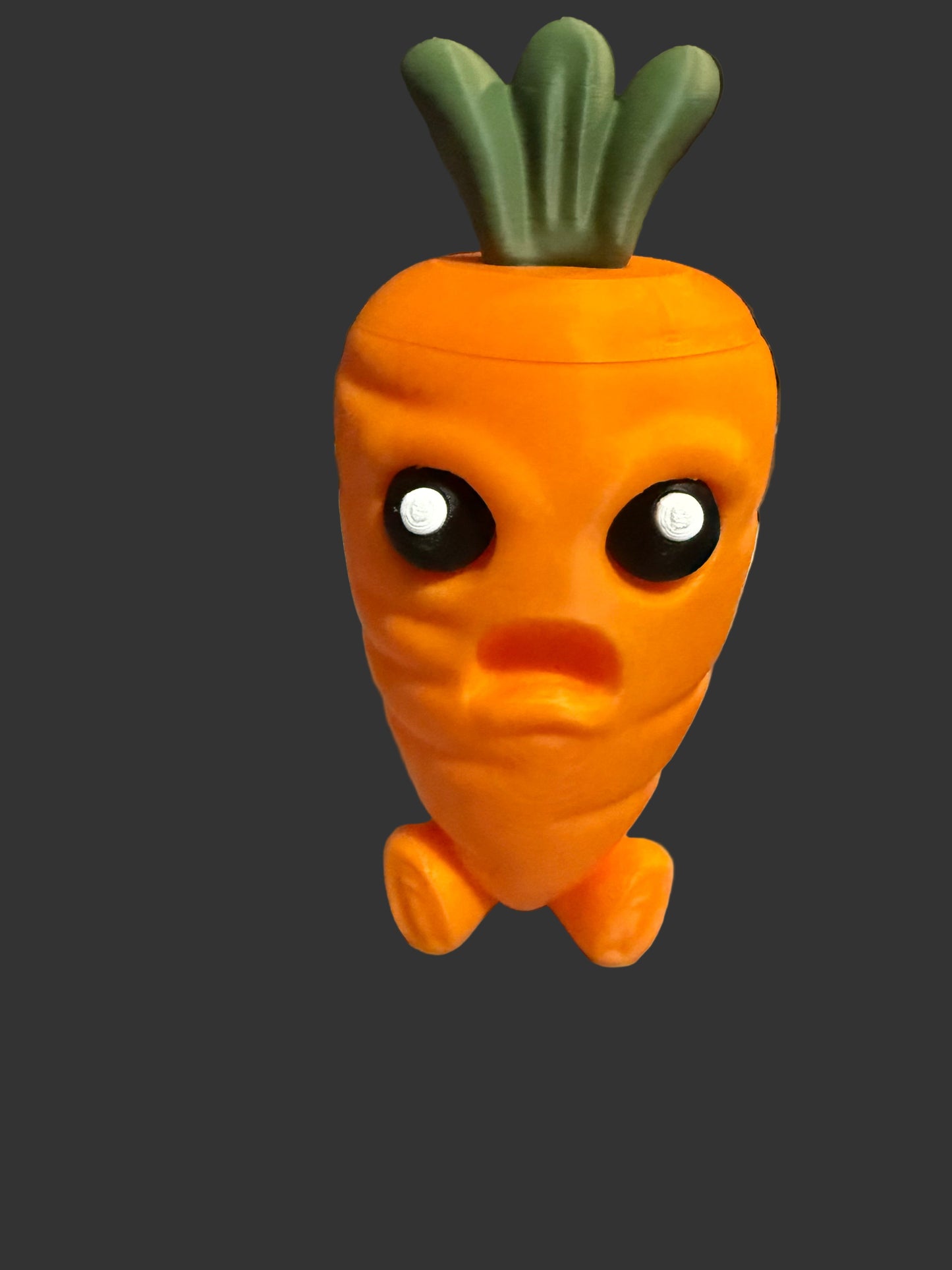 Crazed Carrot Container