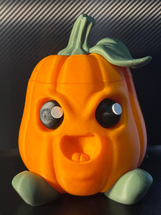 Grumpy Pumpkin Container