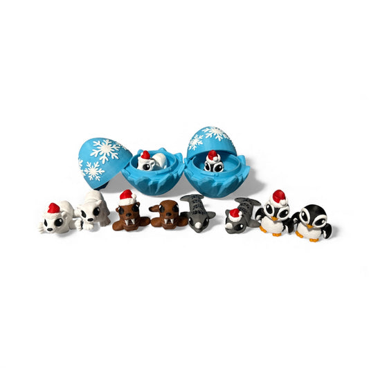 Arctic Hatchlings and Egg