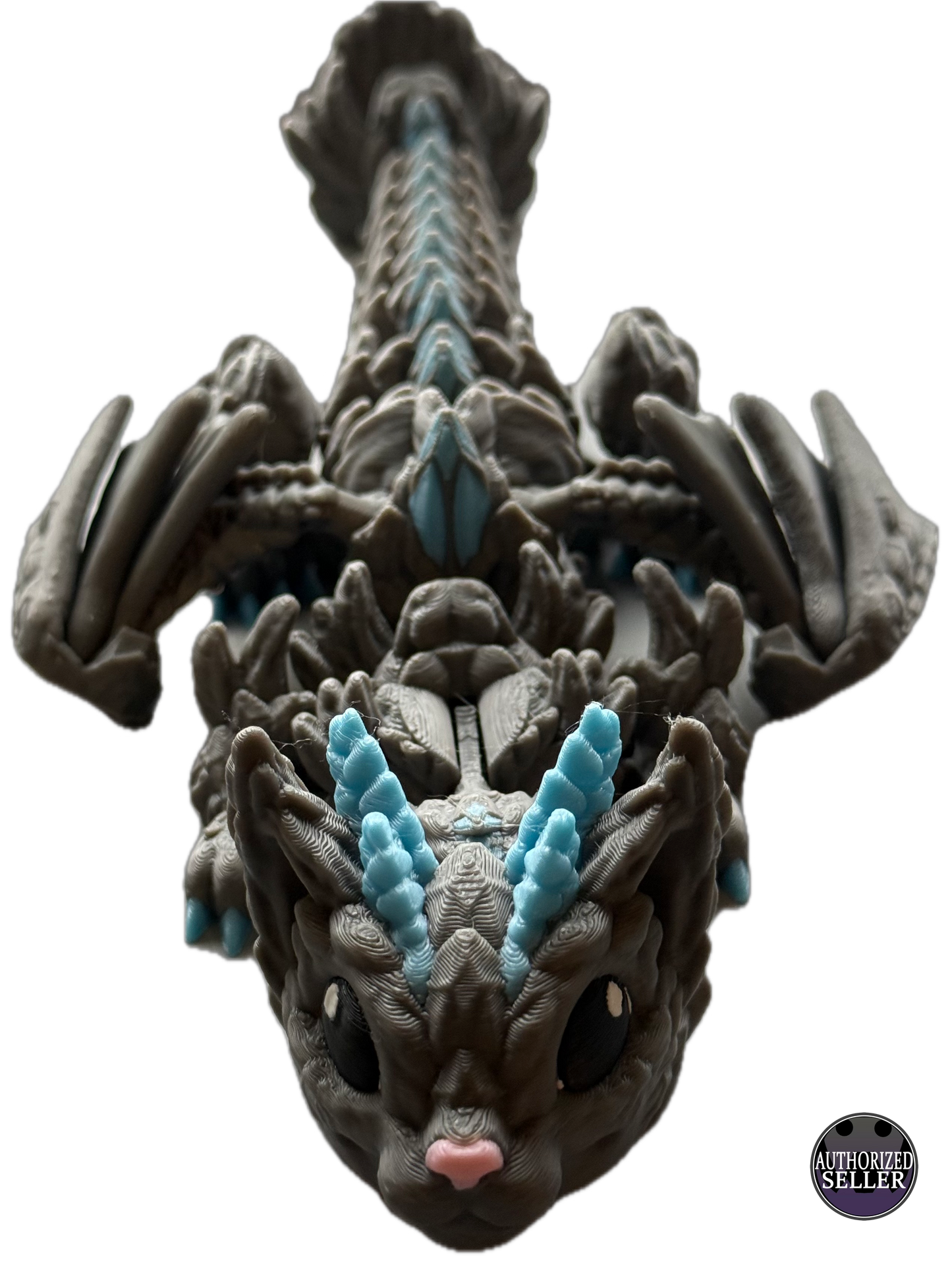 Mythical Baby Cat Dragon, Winged